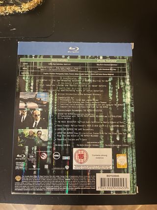Trilogía Matrix Blu-ray Español Latino