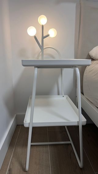 Mesitas de Noche HATTASEN IKEA Blanca(2)