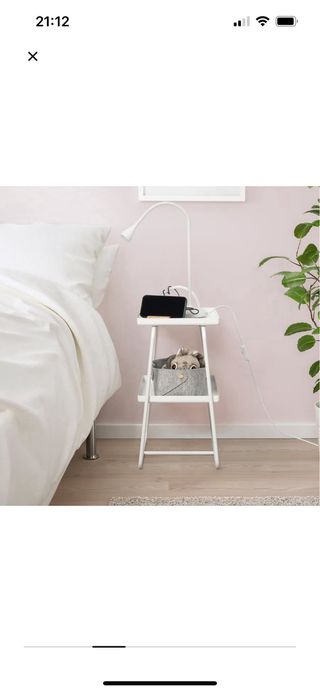 Mesitas de Noche HATTASEN IKEA Blanca(2)
