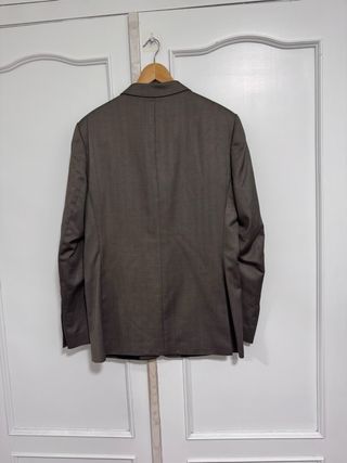 Americana Zara Man Gris Elegante Slim