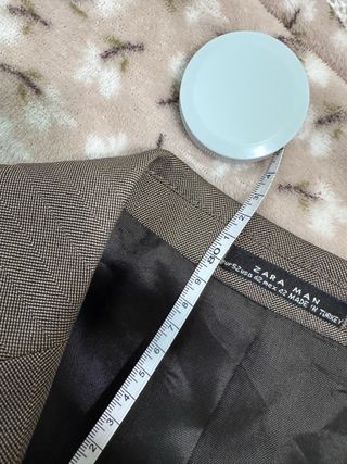 Americana Zara Man Gris Elegante Slim