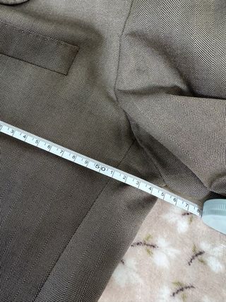 Americana Zara Man Gris Elegante Slim