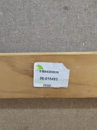 Gran óleo expresionista simbolico Español