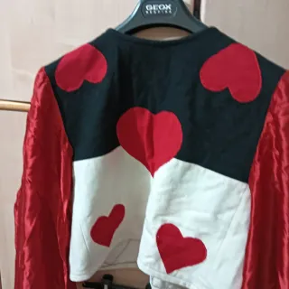 Vestito carnevale donna cuori