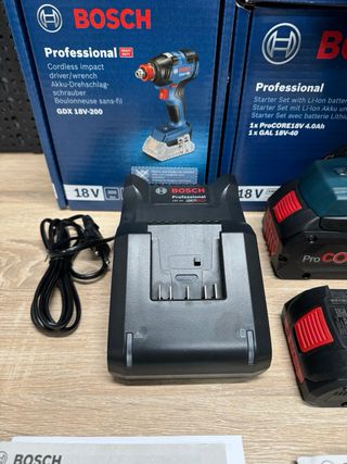 Gdx 18v-200+ bateria 4ah procore + cargador