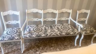 Conjunto 3 Muebles Estilo Chipendale