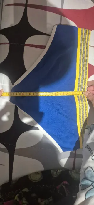 Calzoncillo .ES azul y amarilla
