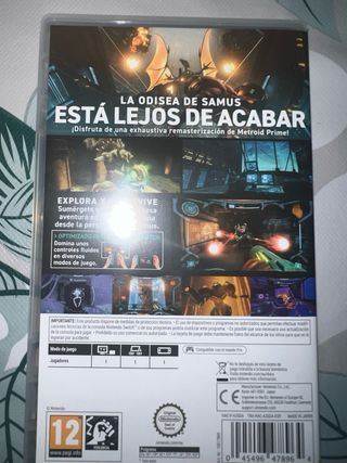 Metroid Prime Remastered Nintendo Switch