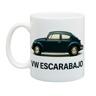 Taza Cerámica Volkswagen Escarabajo Clásico