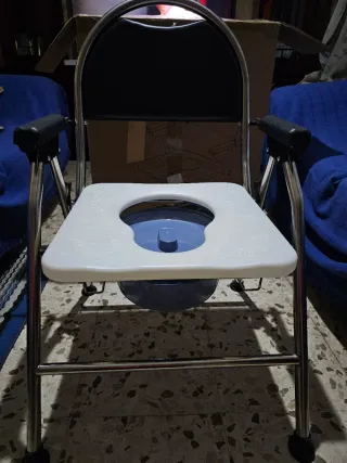 Silla Plegable Inodoro Baño Nueva