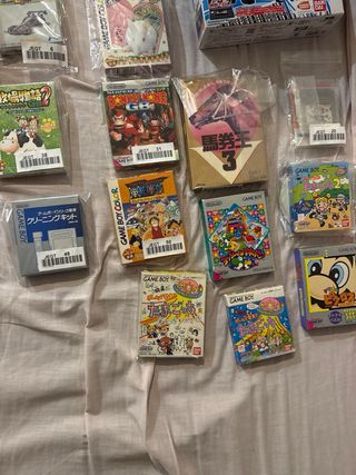 Lote Nintendo Game Boy, DS y juegos