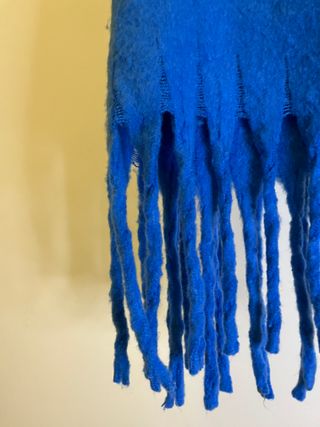 Bufanda Maxi ONLY Azul Eléctrico