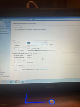 Acer Aspire 5930 Portátil