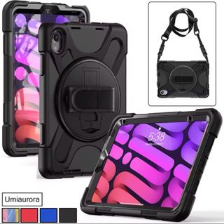 Custodia iPad Mini 6/7 Robusta con Supporto e Grip