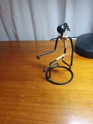 Porta abanico - arte africano