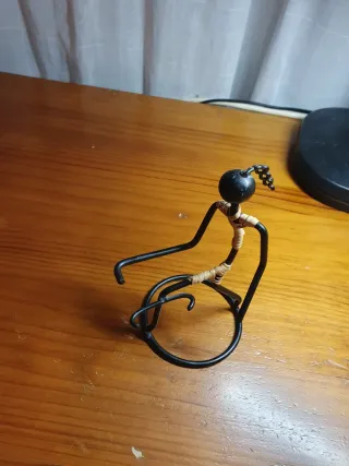 Porta abanico - arte africano