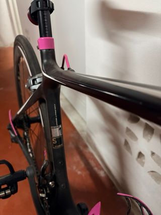 Bicicleta carretera Giant TCR Advanced Negra/Rosa