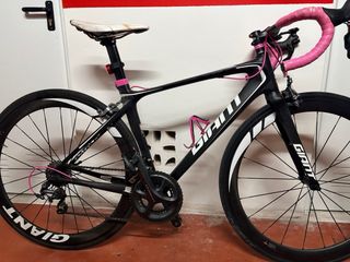 Bicicleta carretera Giant TCR Advanced Negra/Rosa