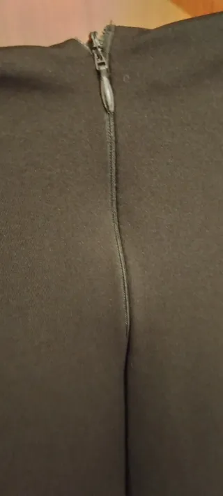 Vestito elegante nero e bianco