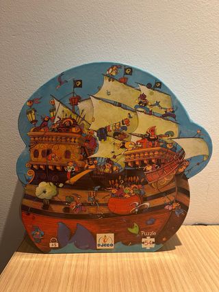 Puzzle Barco Pirata Djeco 54 Piezas