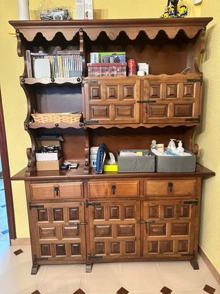 Mueble merendero madera maciza