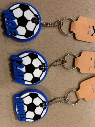 Llavero Fútbol Personalizado 3D