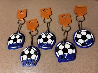 Llavero Fútbol Personalizado 3D