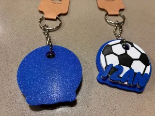 Llavero Fútbol Personalizado 3D