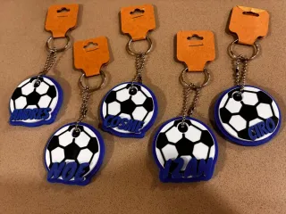Llavero Fútbol Personalizado 3D