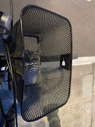 Cesta de bicicleta decathlon