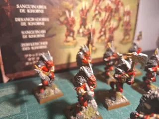 Warhammer Desangradores de Khorne. (Figuras Metal)