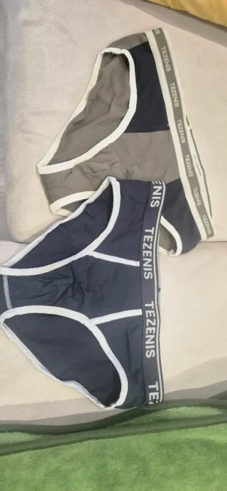 Calzoncillos Tezenis Azul y Gris