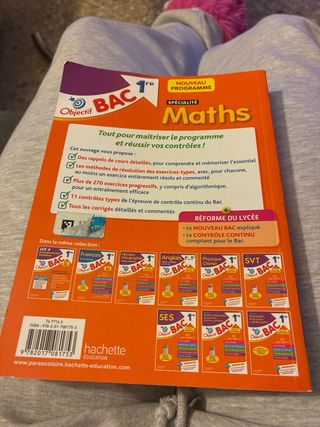 Spécialité Maths 1re