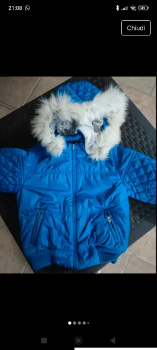 Bomber caldo bimbo 4 anni