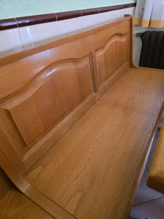 OFERTA! Conjunto cocina: banco rinconero, mesa y s