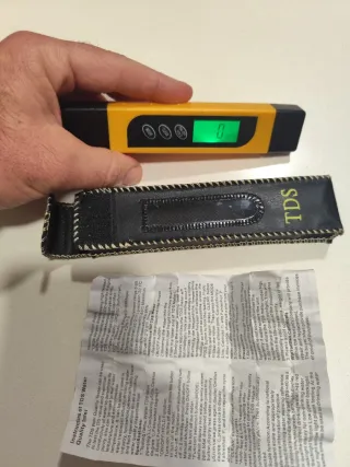 Medidor TDS Agua Digital Amarillo