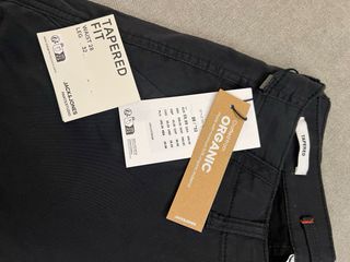 Pantalones cargo Jack & Jones negros