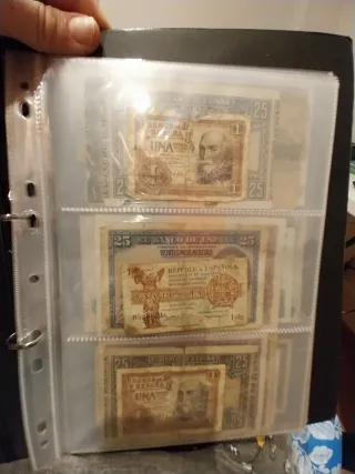 Lote Billetes Pesetas Banco de España