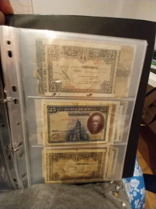 Lote Billetes Pesetas Banco de España
