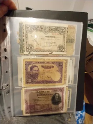 Lote Billetes Pesetas Banco de España