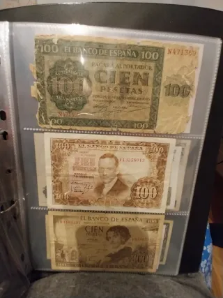 Lote Billetes Pesetas Banco de España