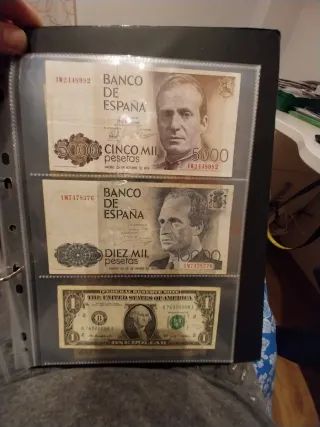 Lote Billetes Pesetas Banco de España