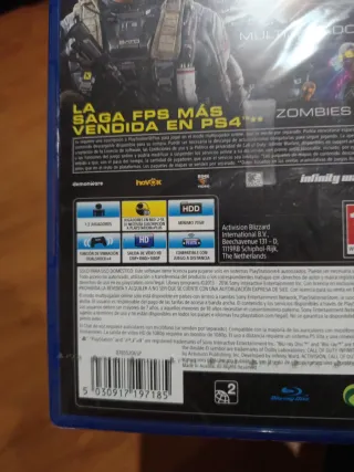 Call of Duty Infinite Warfare PS4 nuevo.