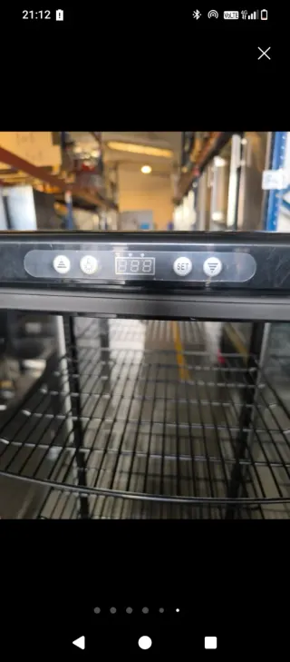 Armario expositor refrigeración 4 caras