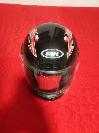 Casco de moto negro,sin estrenar