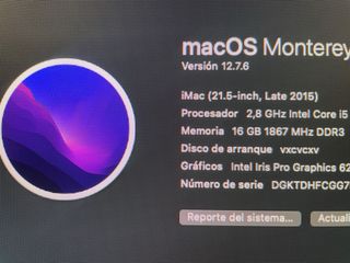 IMAC 21.5 2015