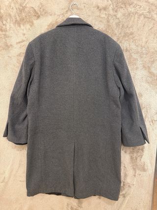 Cappotto lana uomo grigio taglia L