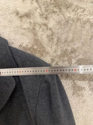Cappotto lana uomo grigio taglia L