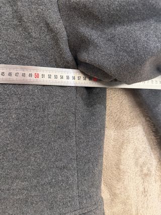 Cappotto lana uomo grigio taglia L