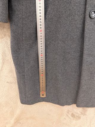Cappotto lana uomo grigio taglia L